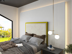 Ivy Metal TV Bed