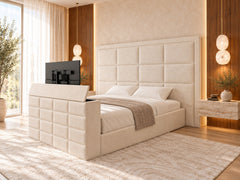 Lirim Upholstered Tv Bed Frame