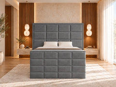 Lirim Upholstered Tv Bed Frame