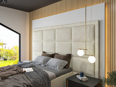 New York Upholstered TV Bed Frame