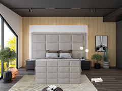 New York Upholstered TV Bed Frame