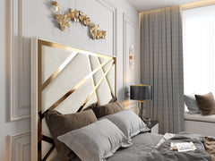 Rayleigh Upholstered Soft Velvet Tv Bed Frame