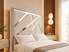 Valentina Upholstered Soft Velvet Tv Bed Frame