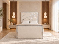 Valentina Upholstered Soft Velvet Tv Bed Frame