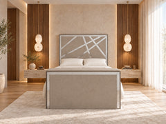 Valentina Upholstered Soft Velvet Tv Bed Frame