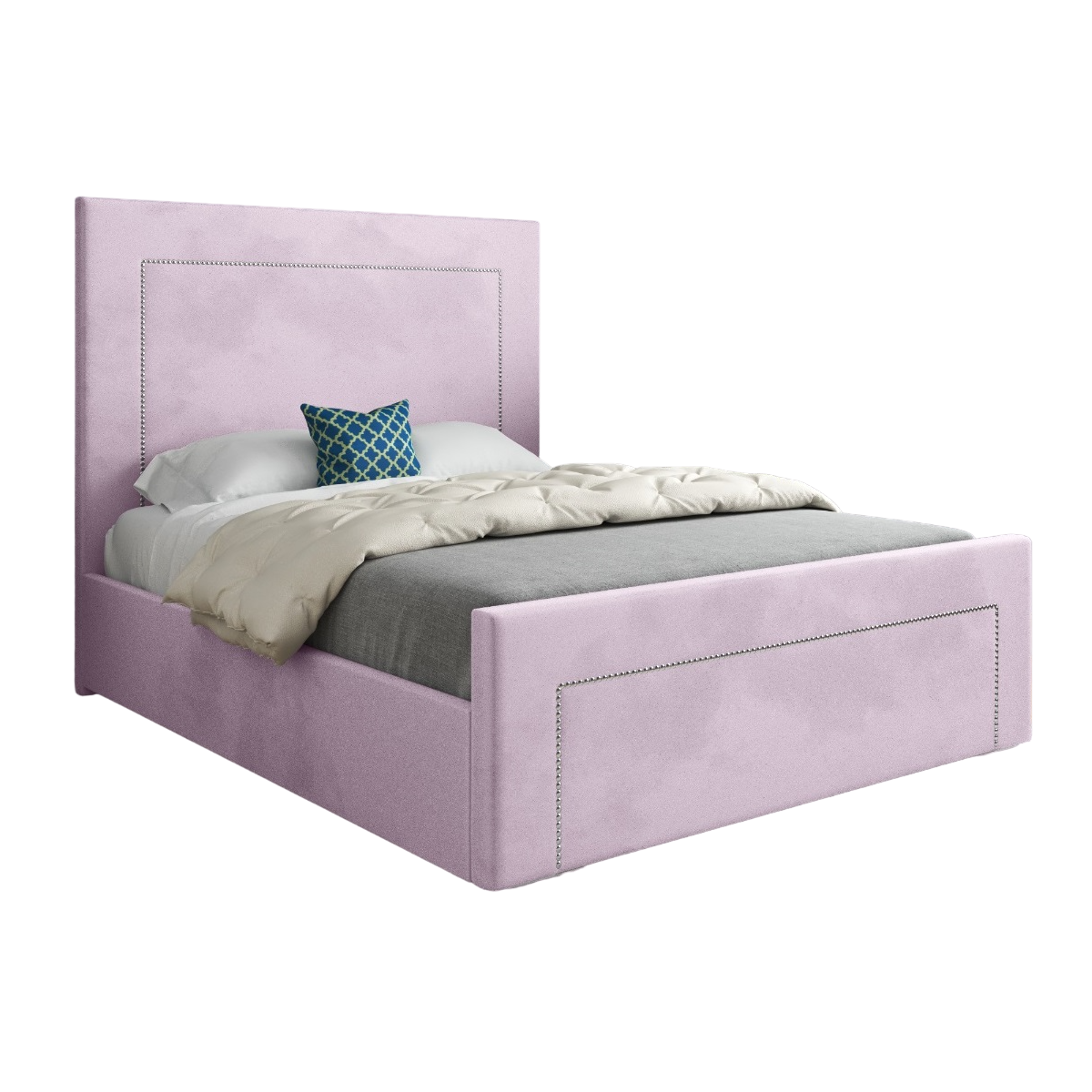 Lucca Upholstered Soft Velvet Bed Frame