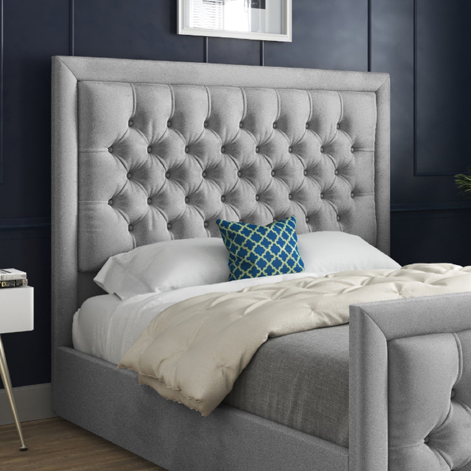 Rovigo Upholstered Soft Velvet Bed Frame
