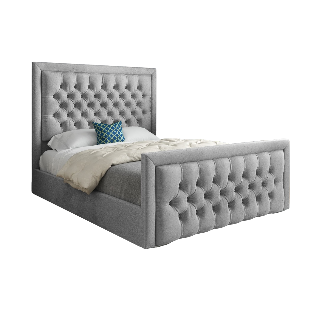 Rovigo Upholstered Soft Velvet Bed Frame