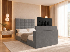Daniel Upholstered Tv Bed Frame